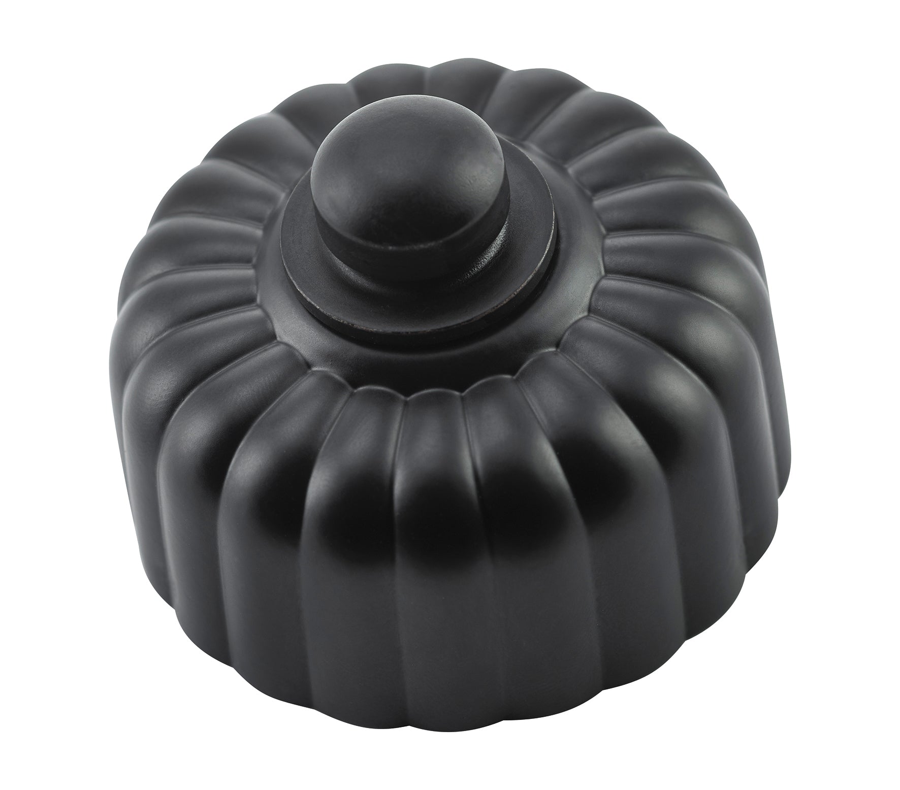 Fluted Fan Controller Matt Black