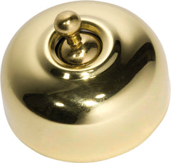 Traditional Light Switches Polished Brass