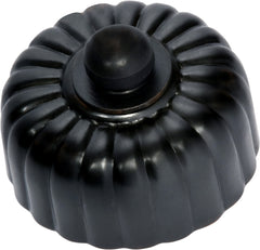 Fluted Fan Controller Antique Copper