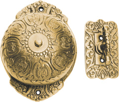 Ornate Turn Bells Polished Brass