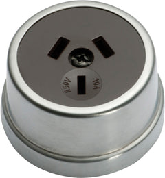 Traditional Sockets Satin Chrome