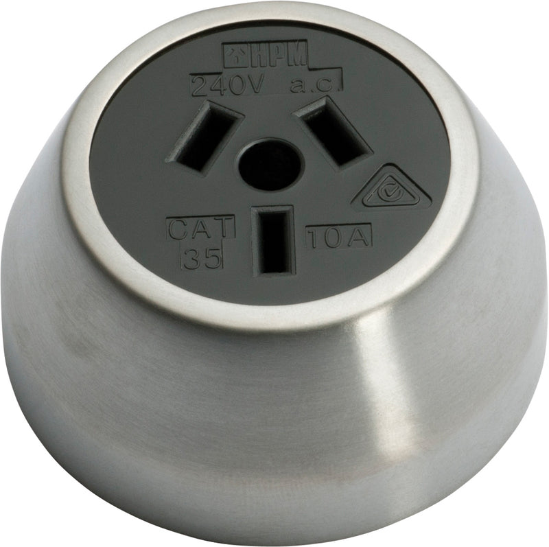 Federation Sockets Satin Chrome