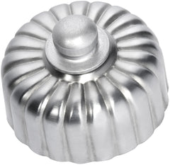 Fluted Dimmer Satin Chrome