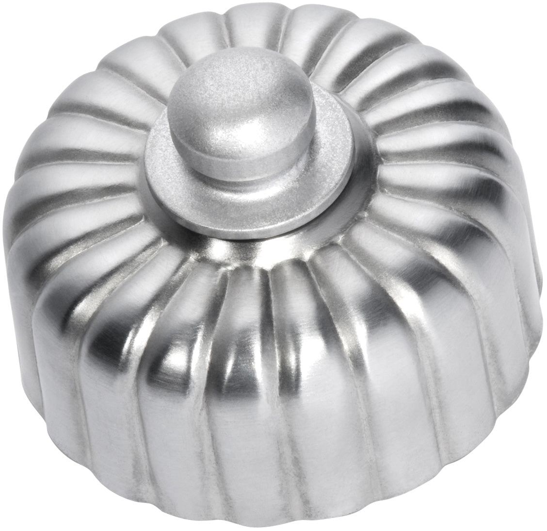 Fluted Fan Controller Satin Chrome
