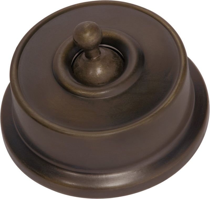 Federation Light Switches Antique Brass