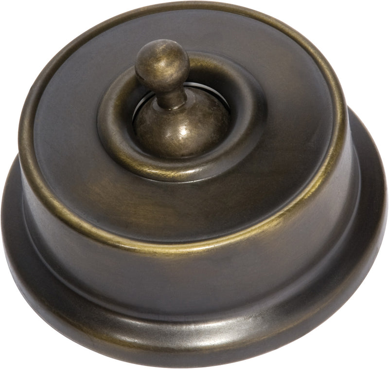 Federation Light Switches Antique Brass