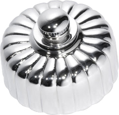 Fluted Fan Controller Chrome Plated