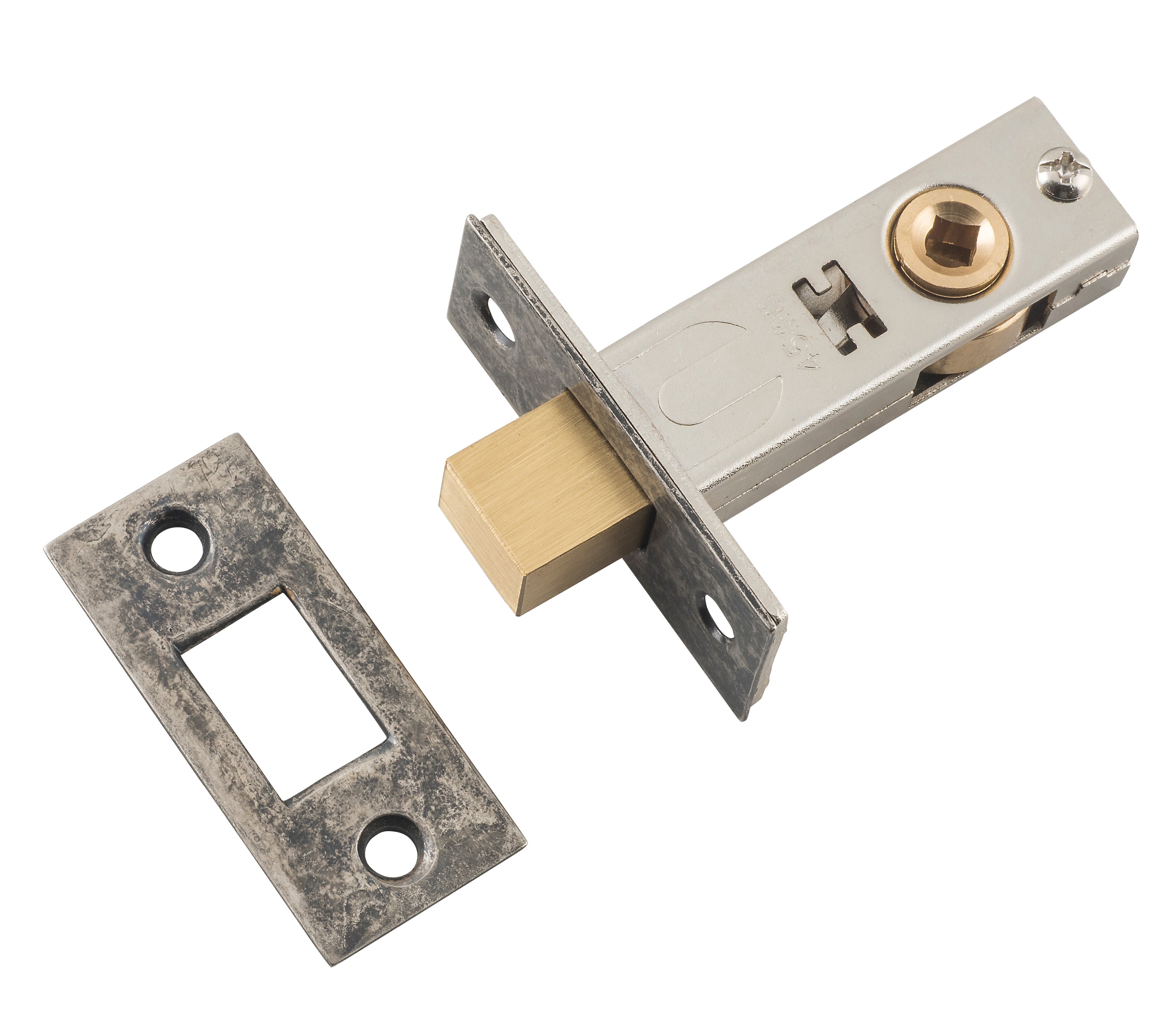 Privacy Bolt Rumbled Nickel / L45mm