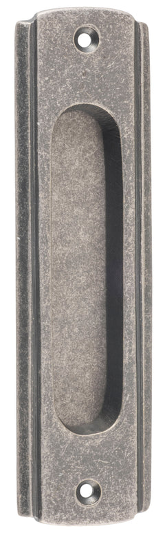 Traditional Flush Pull Rumbled Nickel