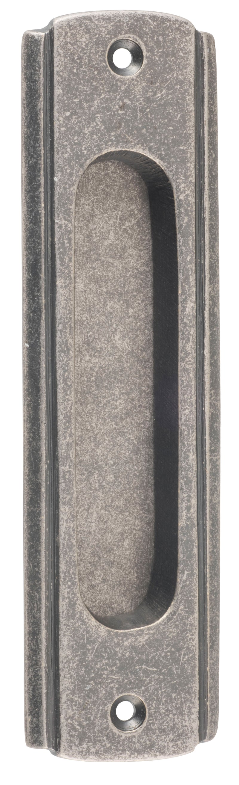 Traditional Flush Pull Rumbled Nickel