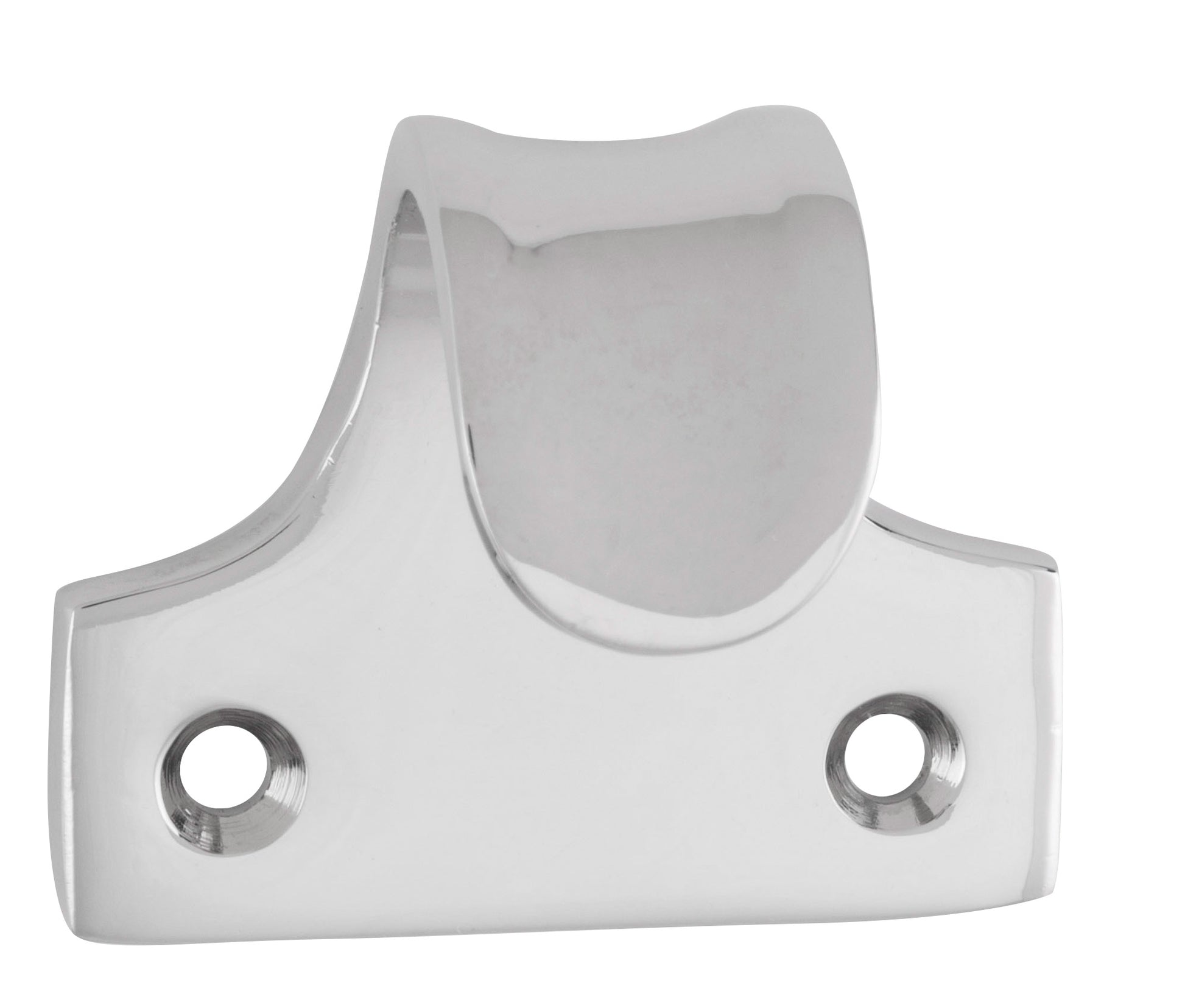 Dished Sash Lift Polished Nickel