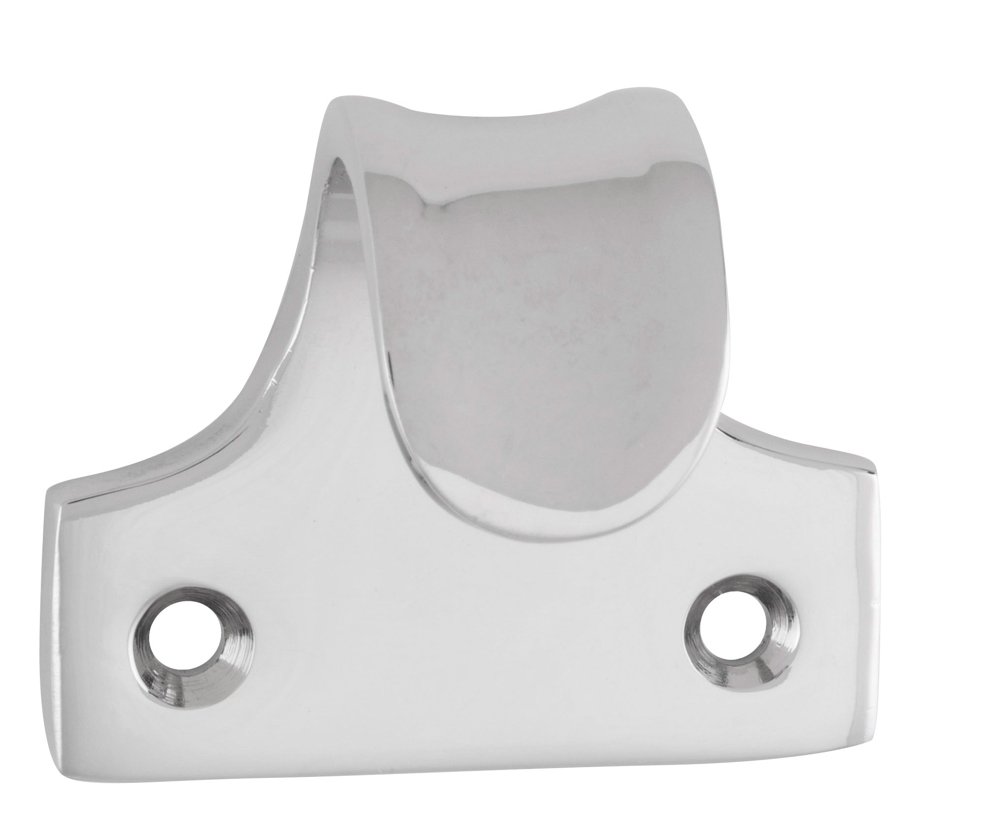 Dished Sash Lift Polished Nickel