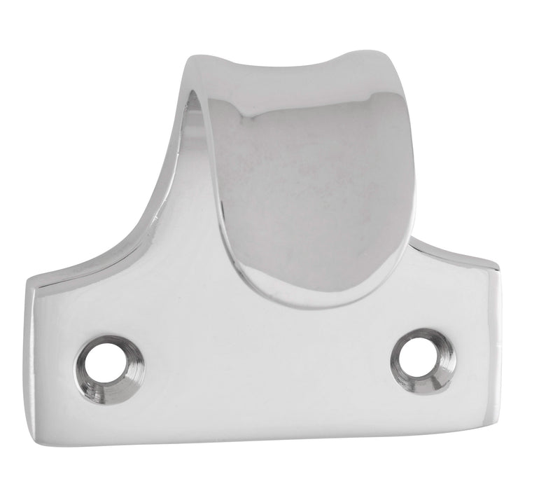 Dished Sash Lift Polished Nickel