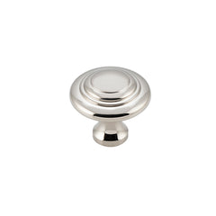 Domed Cupboard Knob Polished Nickel / D25xP24mm