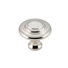 Domed Cupboard Knob Polished Nickel / D32xP29mm