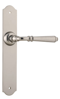 Reims Lever - Long Backplate Satin Nickel / Latch | Passage