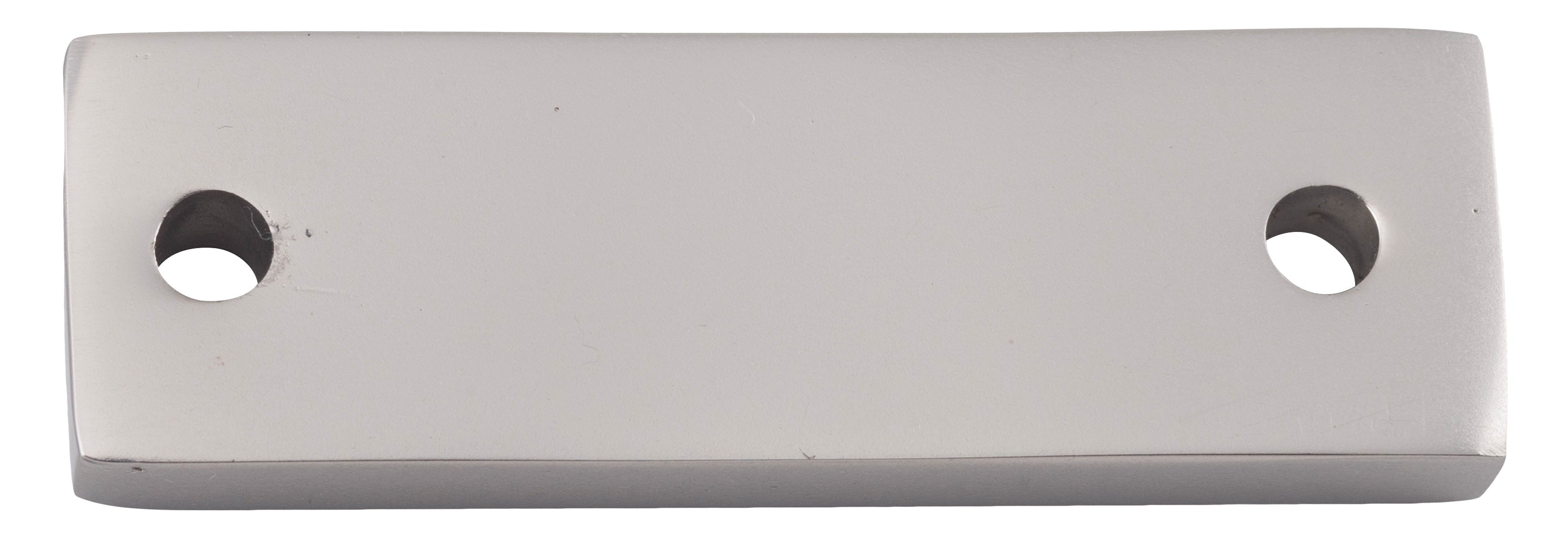 Square Casement Fastener Spacer Satin Nickel