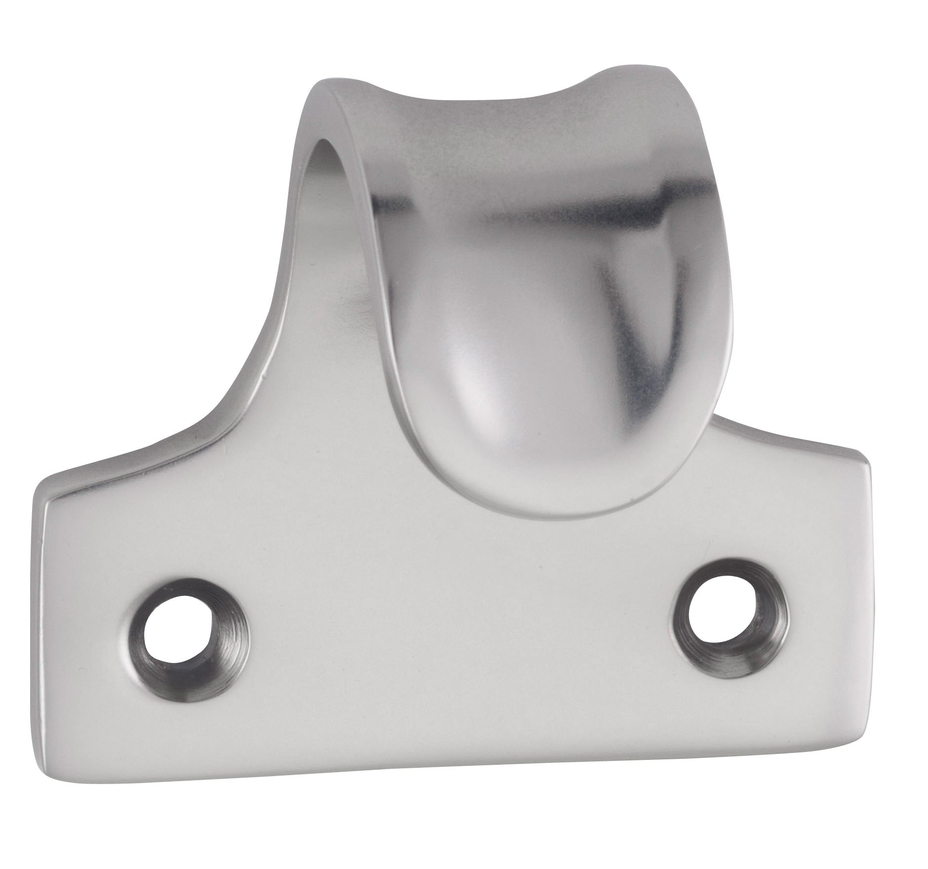 Dished Sash Lift Satin Nickel