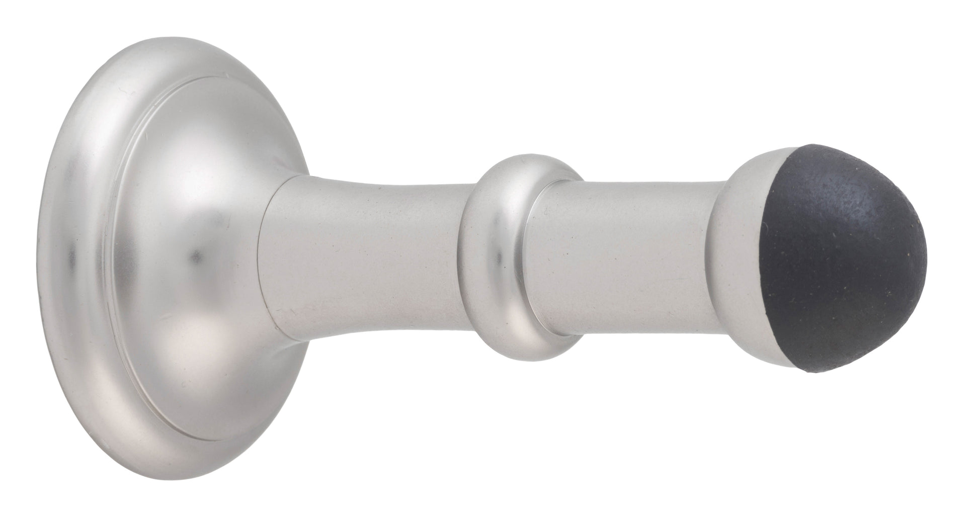 Small Concealed Fix Door Stop Satin Nickel