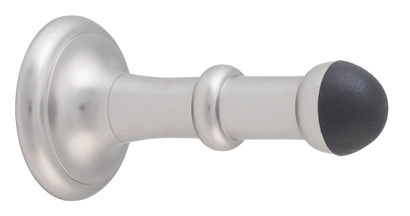 Small Concealed Fix Door Stop Satin Nickel