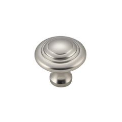 Domed Cupboard Knob Satin Nickel / D25xP24mm