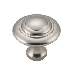 Domed Cupboard Knob Satin Nickel / D38xP35mm