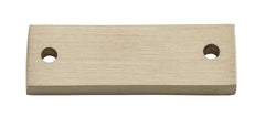 Square Casement Fastener Spacer Satin Brass