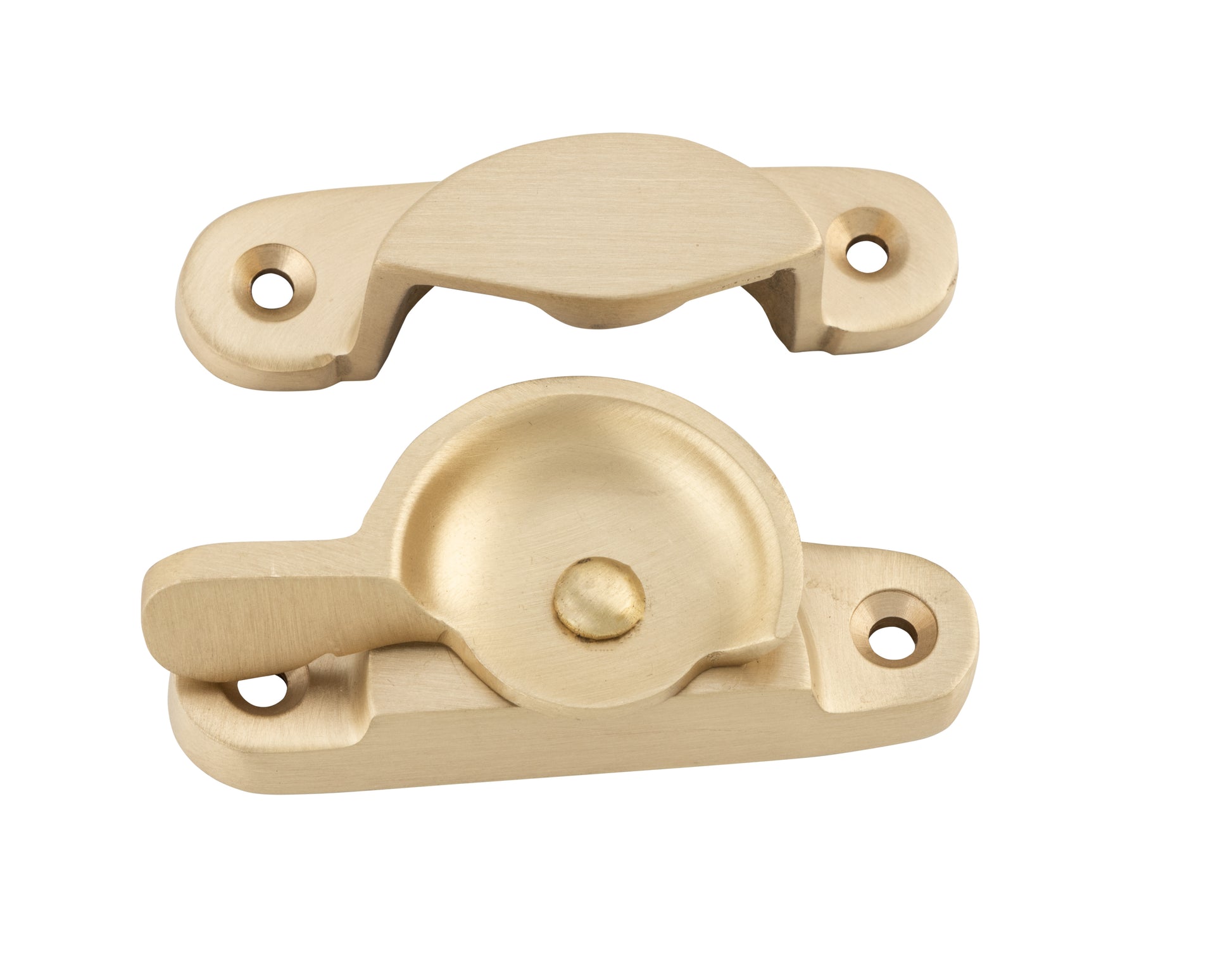 Classic Sash Fastener Satin Brass