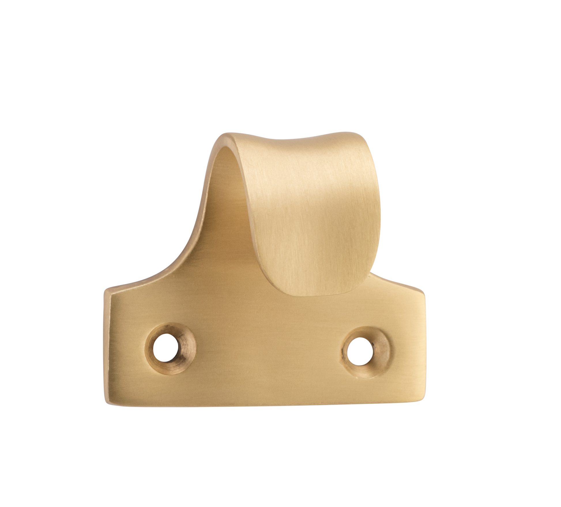 Dished Sash Lift Satin Brass