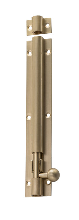 Barrel Bolt Satin Brass / L150mm