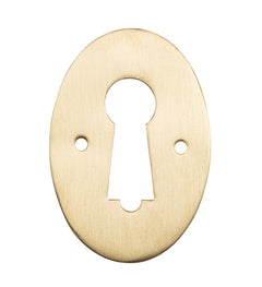 Pressed Escutcheons Satin Brass