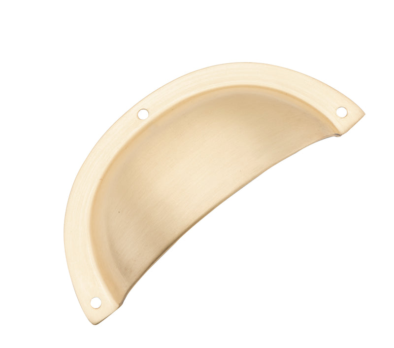 Classic Drawer Pull Satin Brass / Sheet Brass