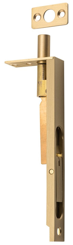 Flush Bolt Satin Brass / L150mm