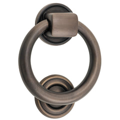 Ring Door Knocker Antique Brass / Solid Brass