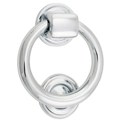 Ring Door Knocker Chrome Plated / Solid Brass