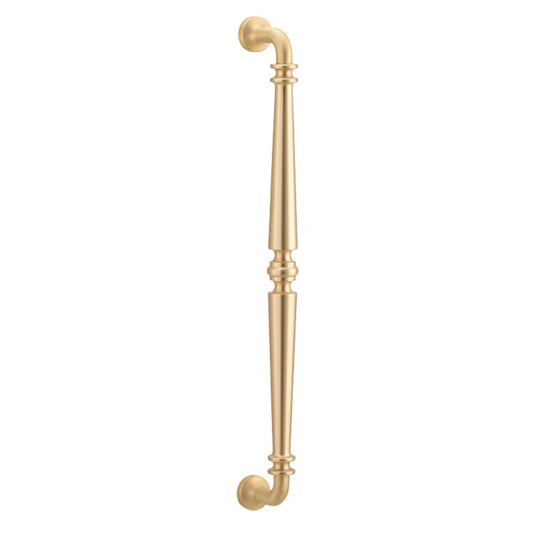 Sarlat Pull Handle - 450mm Satin Brass / Solid Brass