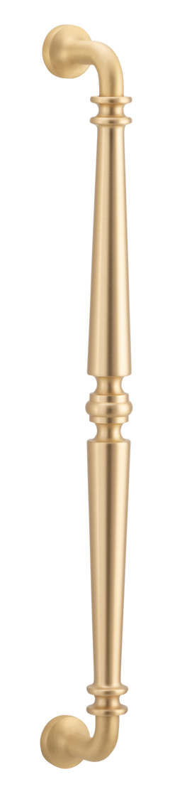 Sarlat Pull Handle - 450mm Satin Brass / Solid Brass