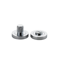 Brunswick Privacy Turn - Round Chrome Plated