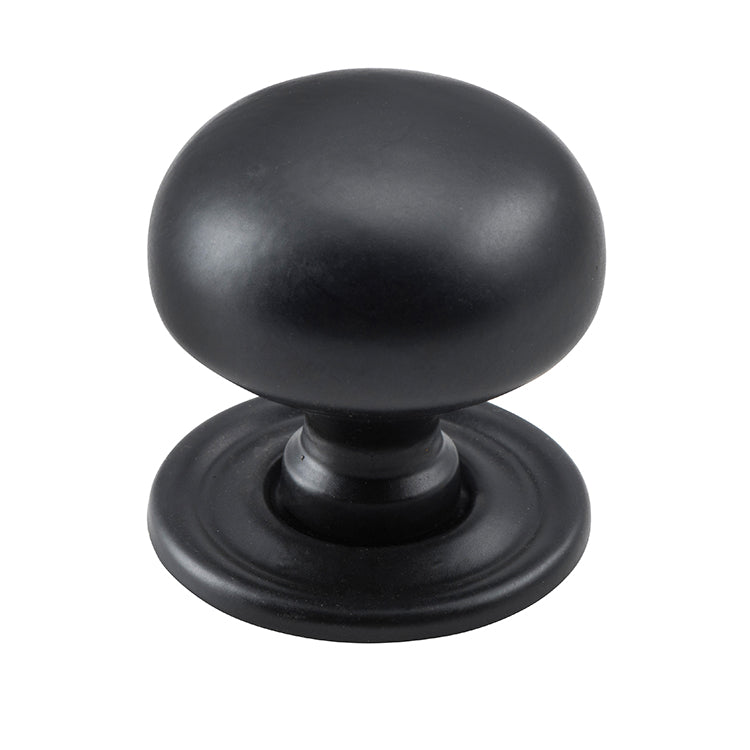 Classic Cupboard Knob Matt Black / D32xP28mm