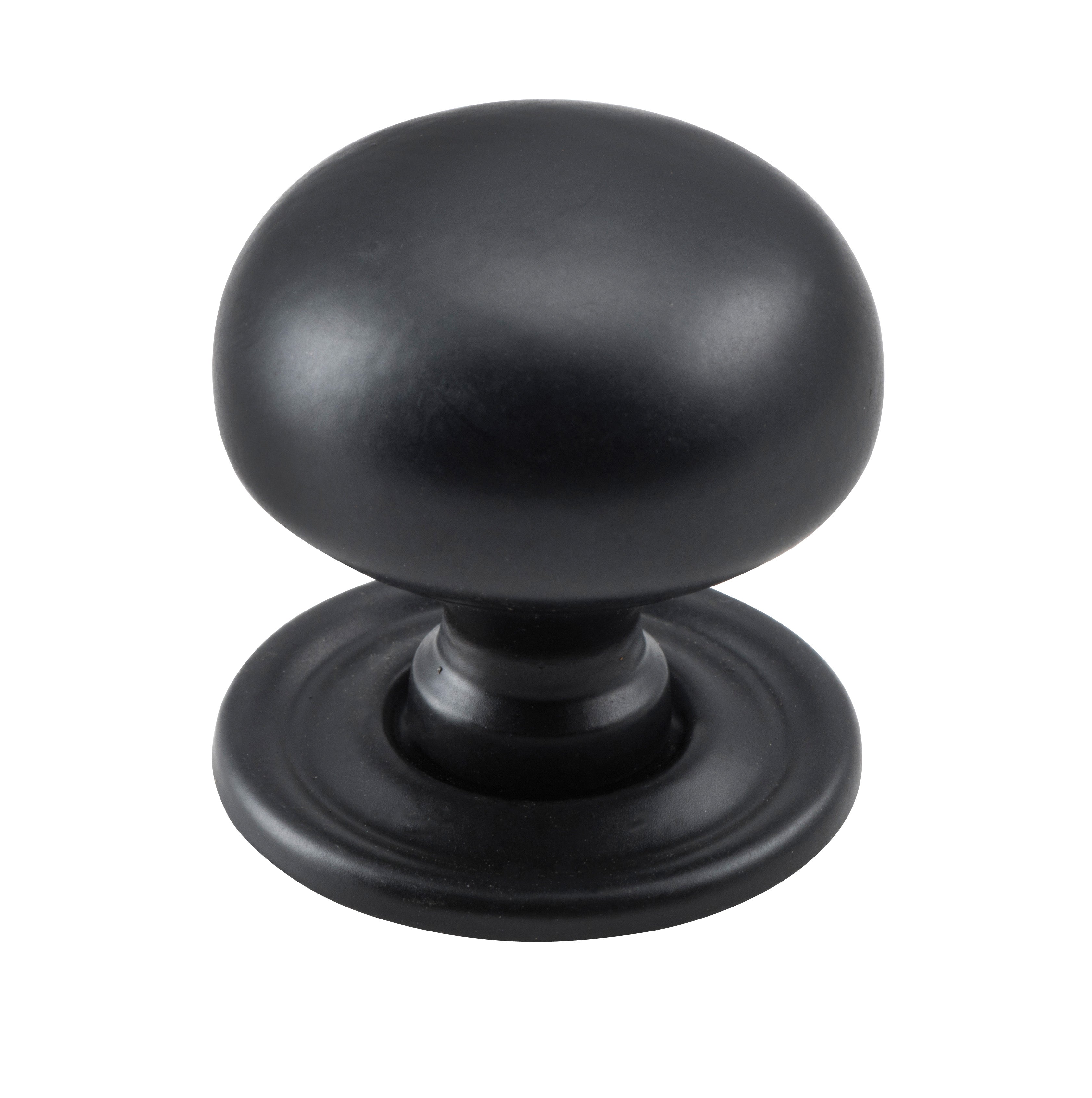 Classic Cupboard Knob Matt Black / D32xP28mm