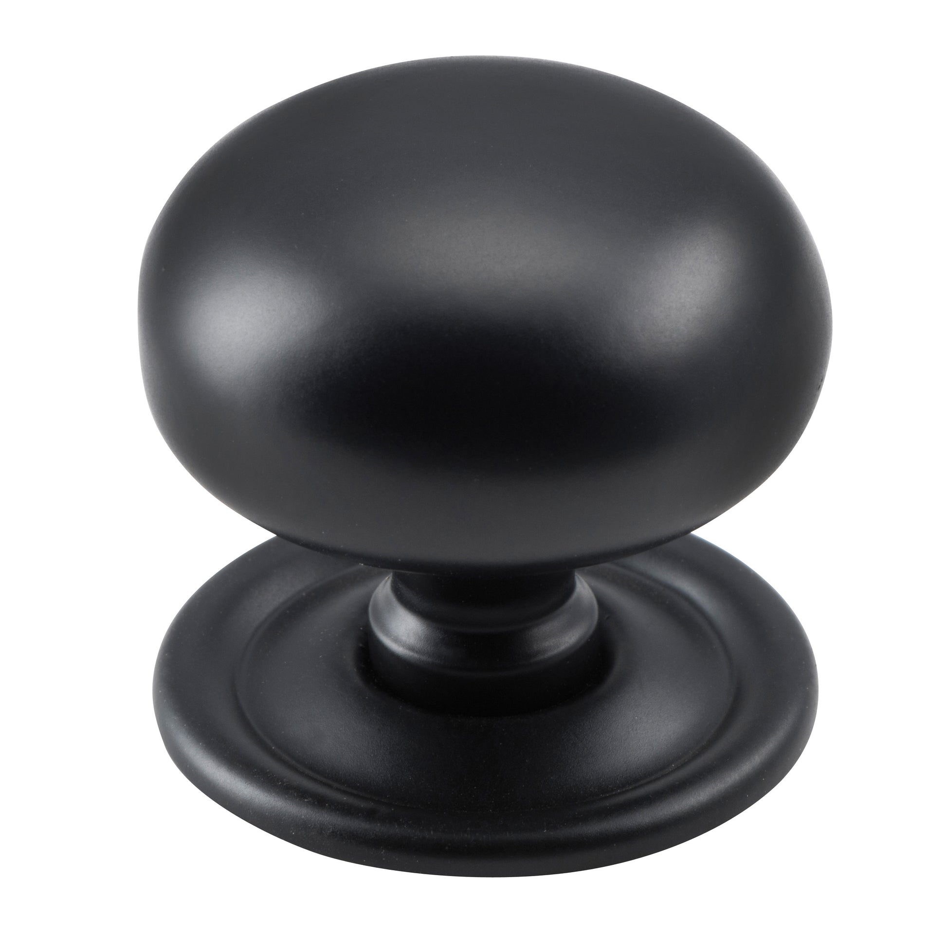 Classic Cupboard Knob Matt Black / D38xP35mm