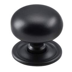 Classic Cupboard Knob Matt Black / D38xP35mm