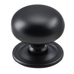 Classic Cupboard Knob Matt Black / D38xP35mm