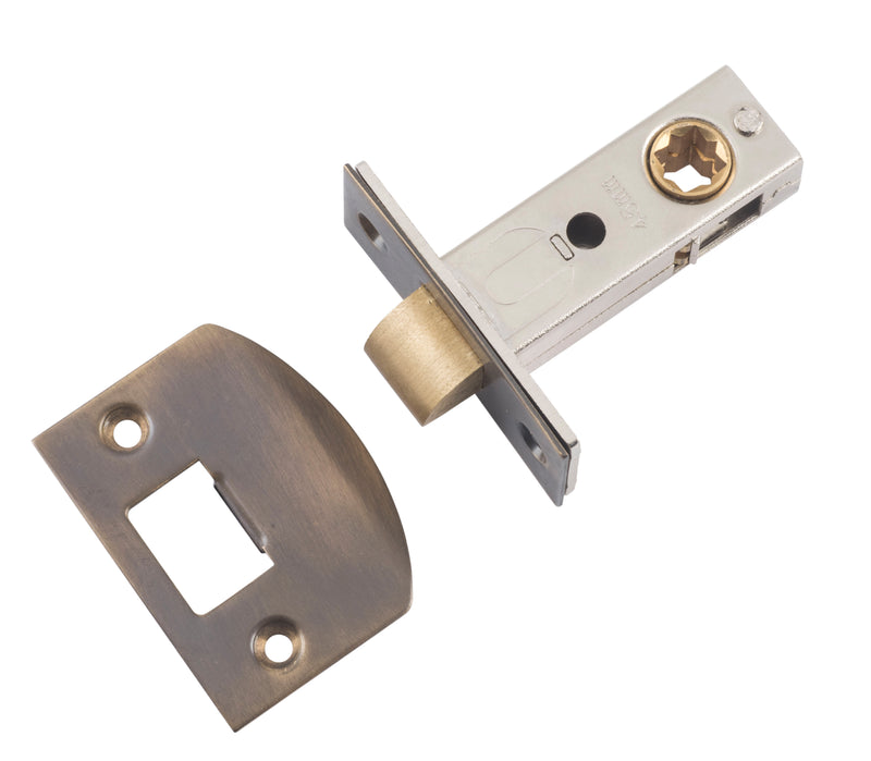 Split Cam Tube Latch Antique Brass / L45mm