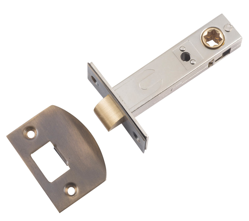 Split Cam Tube Latch Antique Brass / L70mm
