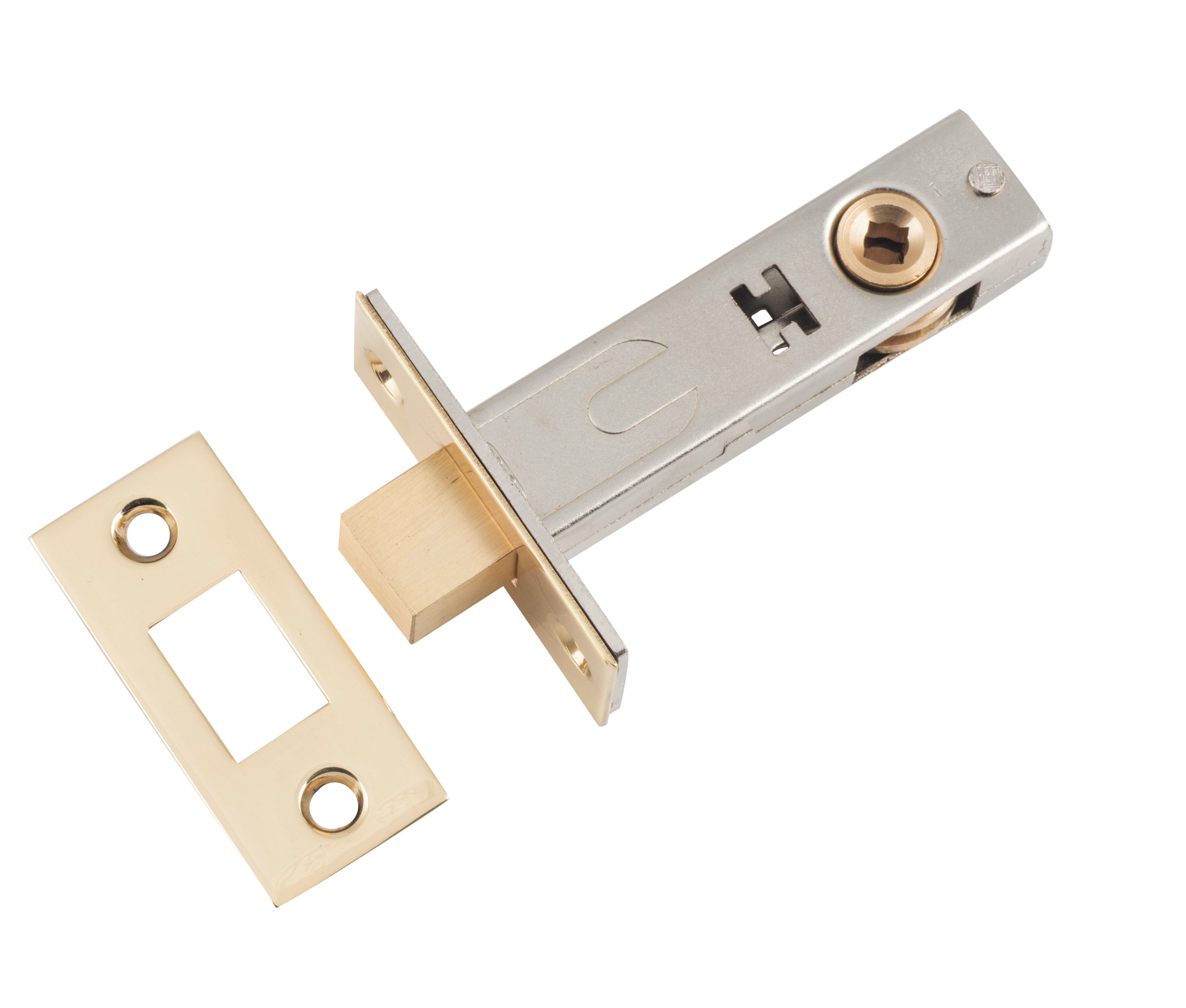 Privacy Bolt Polished Brass / L60mm