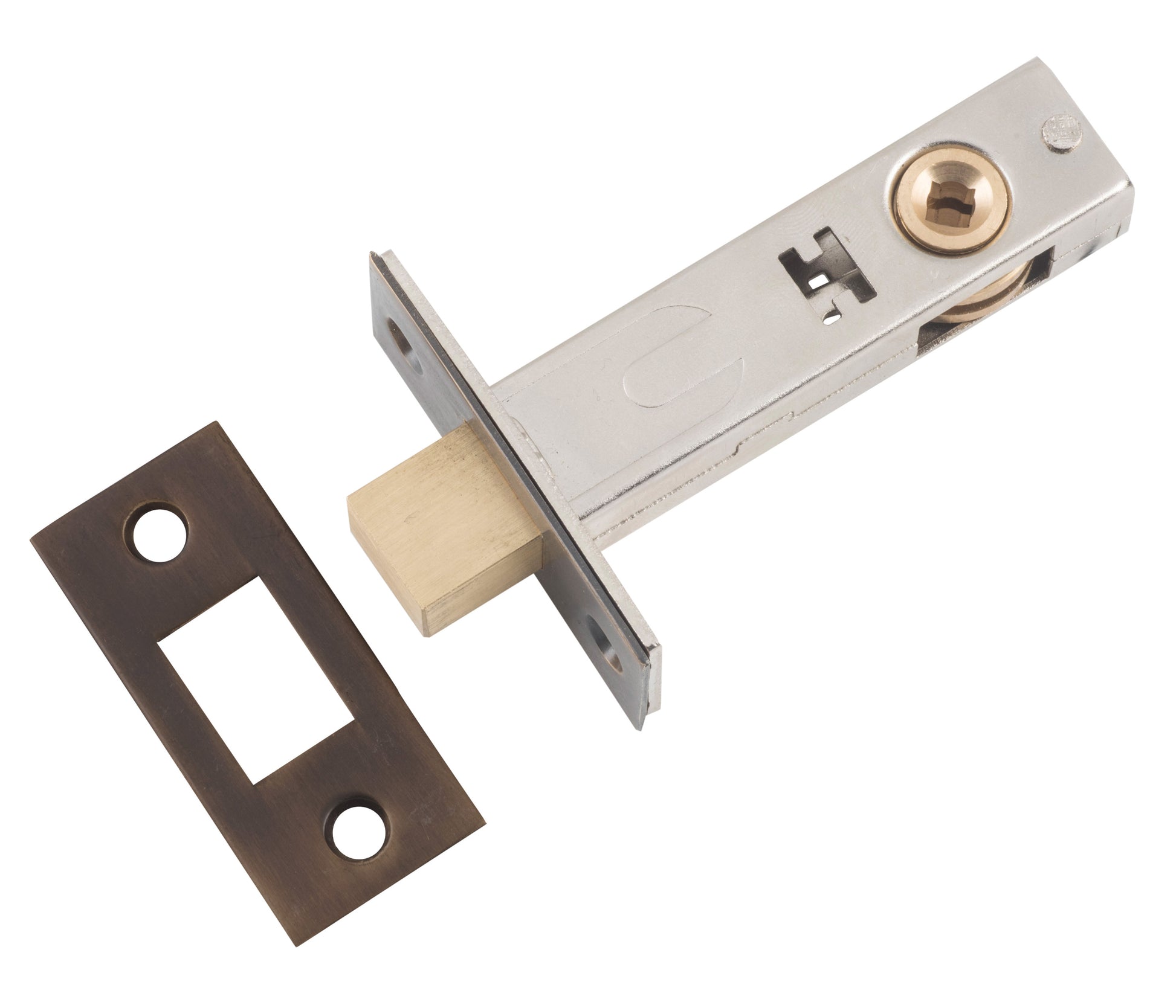 Privacy Bolt Antique Brass / L60mm