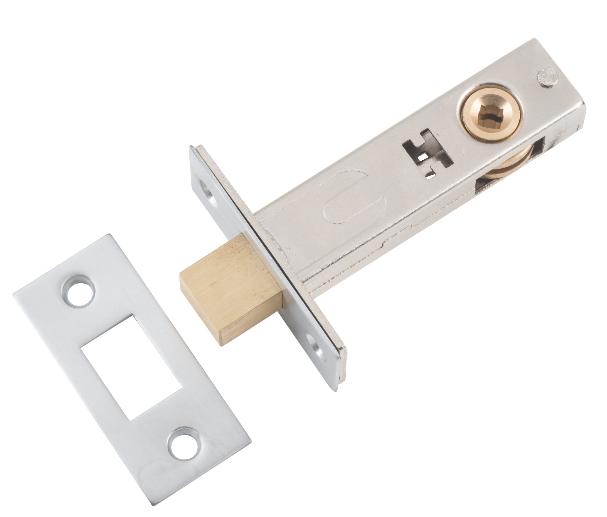 Privacy Bolt Satin Chrome / L60mm