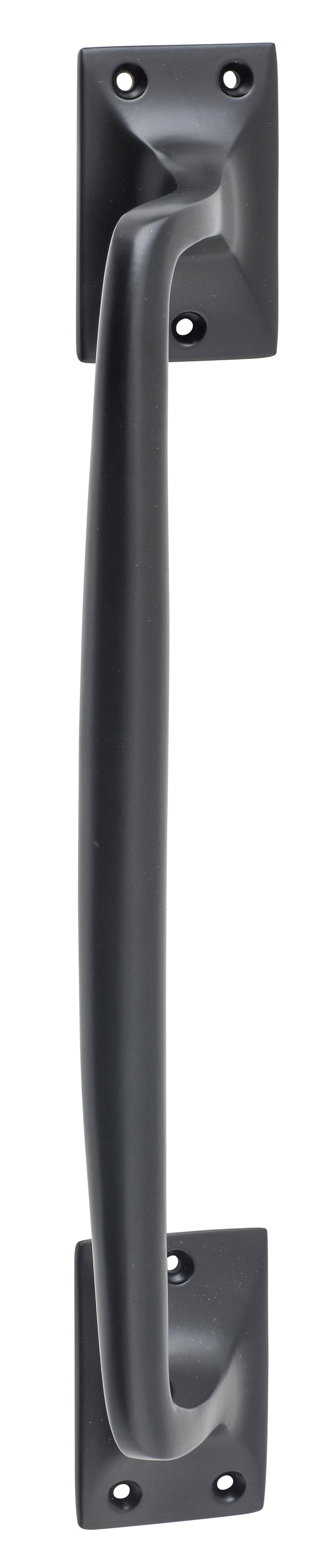 Offset Classic Pull Handle Matt Black / H305xW42xP60mm