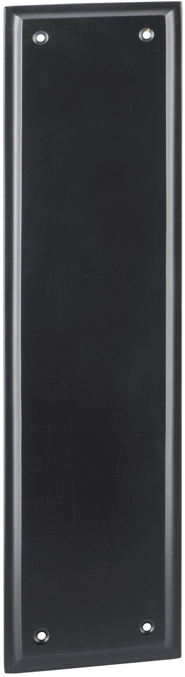 Milton Push Plate Matt Black